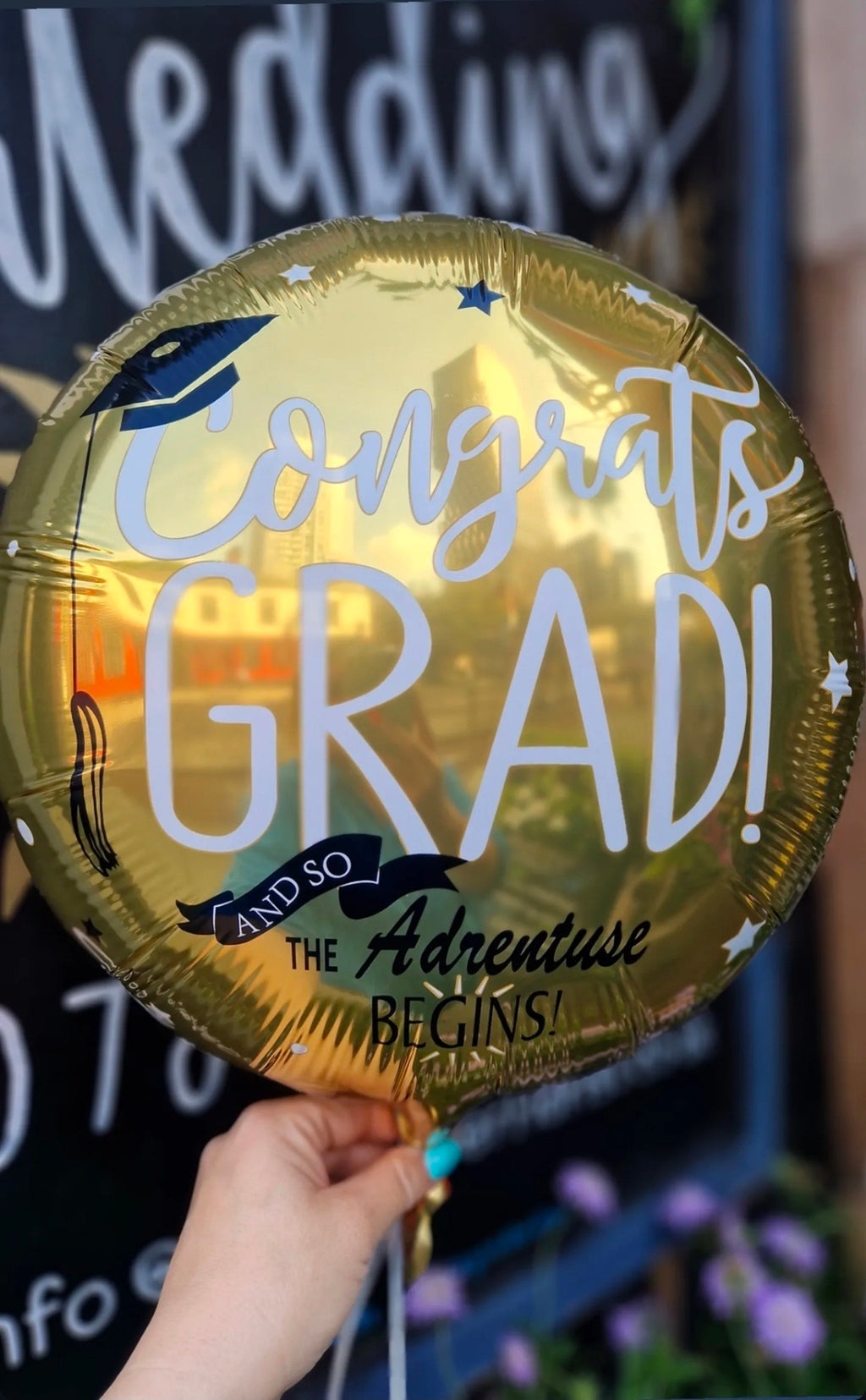 Graduation Helium Balloon