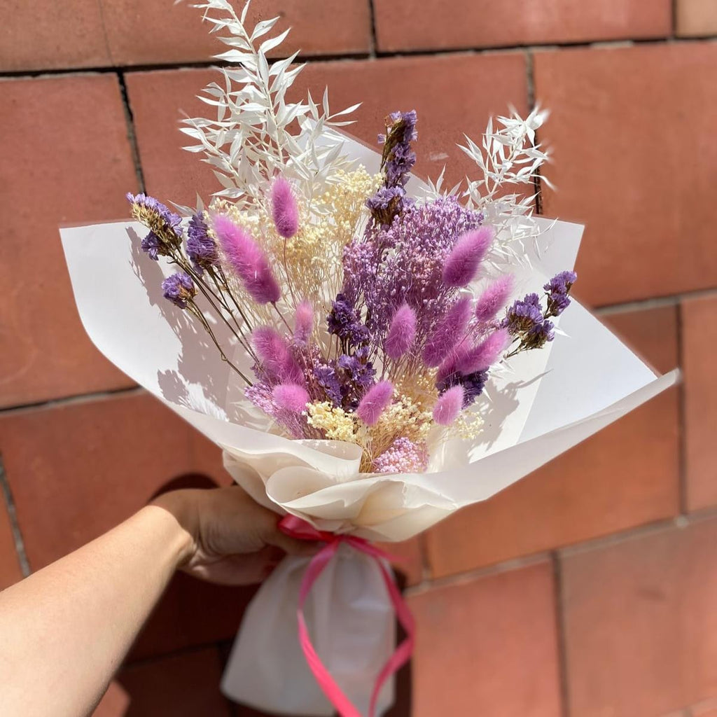 Pink Power Graduation Dried Flowers